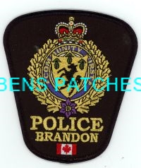 CANADA,MANITOBA,BRANDON POLICE 1